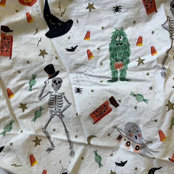 pottery barn kids rifle paper co halloween crib sheet - Picture 3 of 3